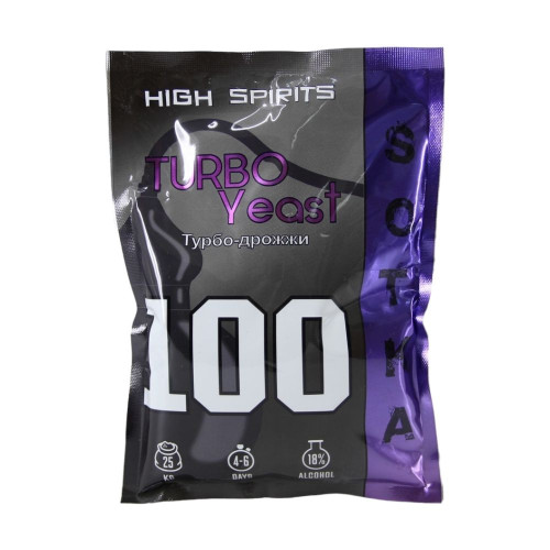 Турбо дрожжи High Spirits 100 SOTKA